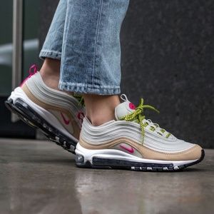 Nike Women's Air Max 97 Tan Sneakers